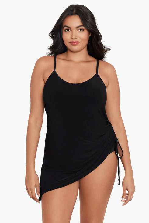 MagicSuit Solids Brynn Plus Size Swim Dress
